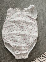 Body weiss mit Blumenmuster Zara