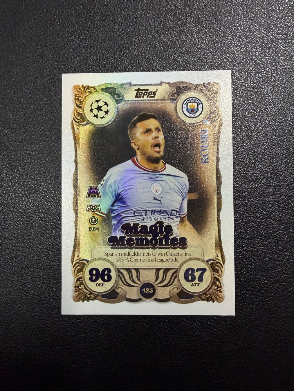 Topps Carte collezionabili: Topps Match Attax 2025/26 Rodri 425 – Nuovo (secondo la descrizione) da oberrüti venduto da jeanmei