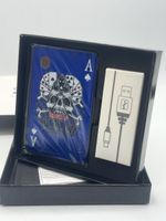 Cooles Feuerzeug Champ USB Igniters Kartendesign Neu!