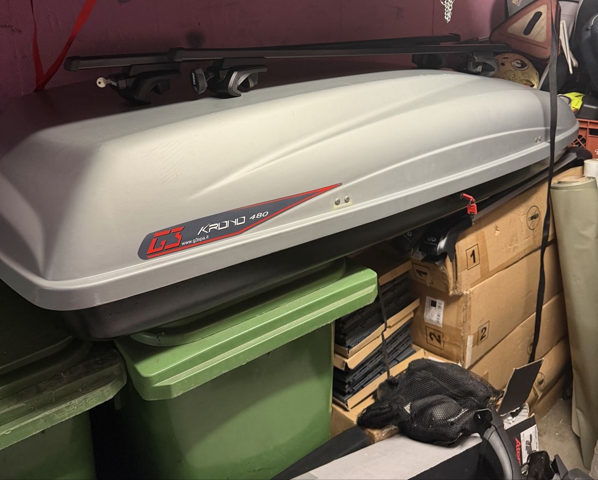 G3 Box da tetto: Dachbox mit Thule Dachträger  – Usato da Dietikon venduto da ermfam9 2