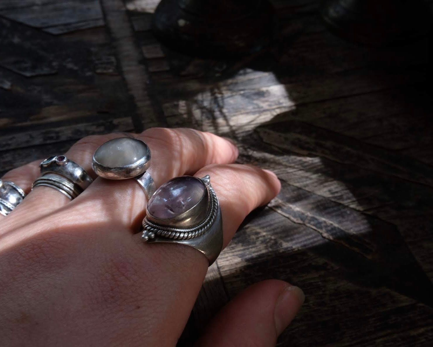 Anelli: Rutile quartz Ring. Sterling Silver. – Nuovo (secondo la descrizione) da Wetzikon ZH venduto da avi_cyt7 4