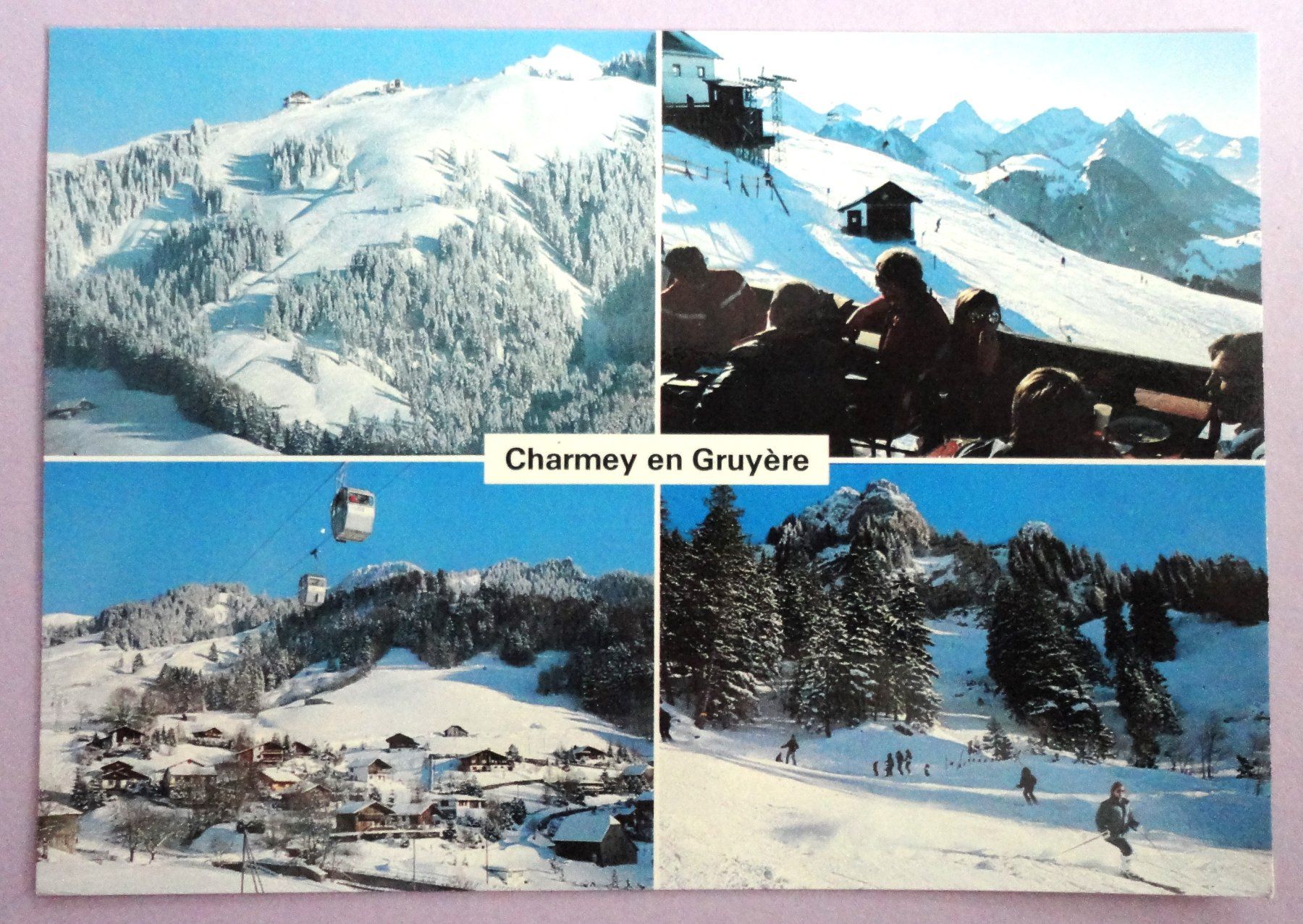 Cartoline postali: Charmey en Gruyère – Usato da Fétigny venduto da Billy2miny