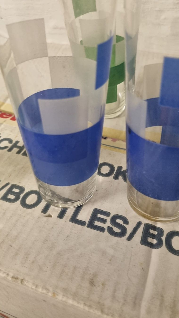 Bicchieri: 6x Vintage Gläser 60er 70er – Usato da Basel venduto da Jcva 5