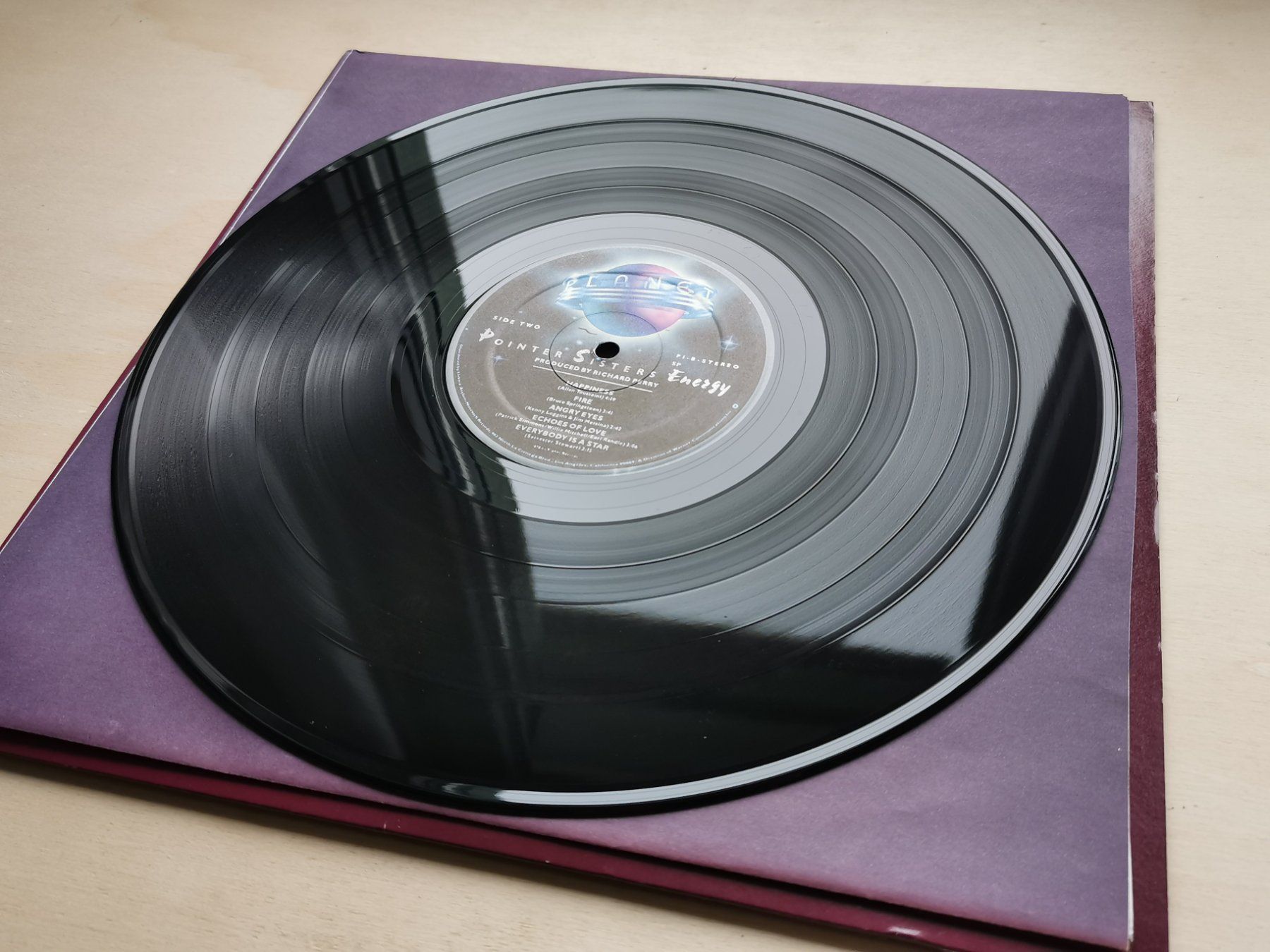 Dischi in vinile: Pointer Sisters – Energy  US 78 + Beilage – Usato da Ebikon venduto da kisuM 4
