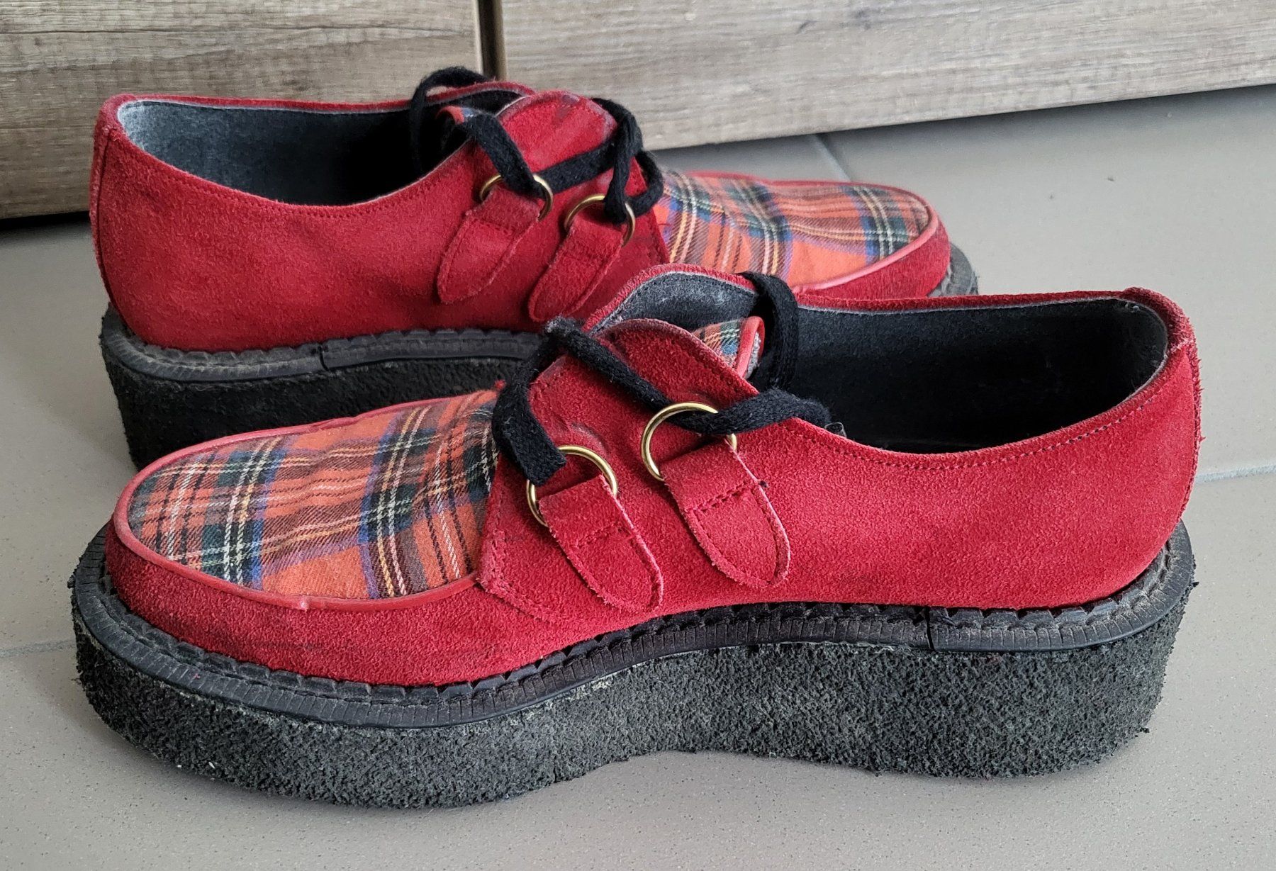 Scarpe da uomo: Rockabilly Teddy Schuhe Gr 41 – Usato da Weinfelden venduto da Zebi22 1