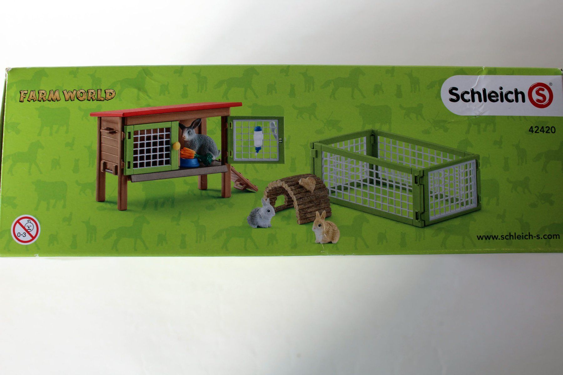 Schleich Giocattoli: SCHLEICH - Farm World "Kaninchenstall" – Usato da Roggwil BE venduto da Hemhem 2