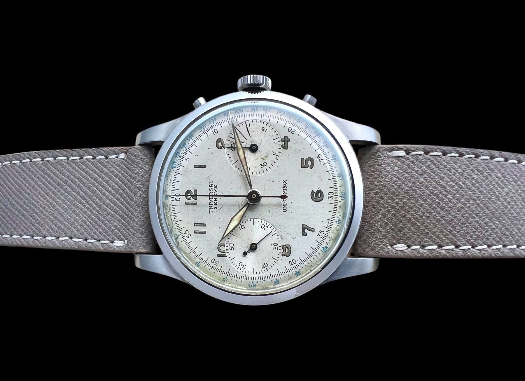 Universal Genève Orologi: Universal Ref. 22492, Uni-Compax, "Mini-Pusher 1960' – Usato da Morges venduto da the_7jtf 7