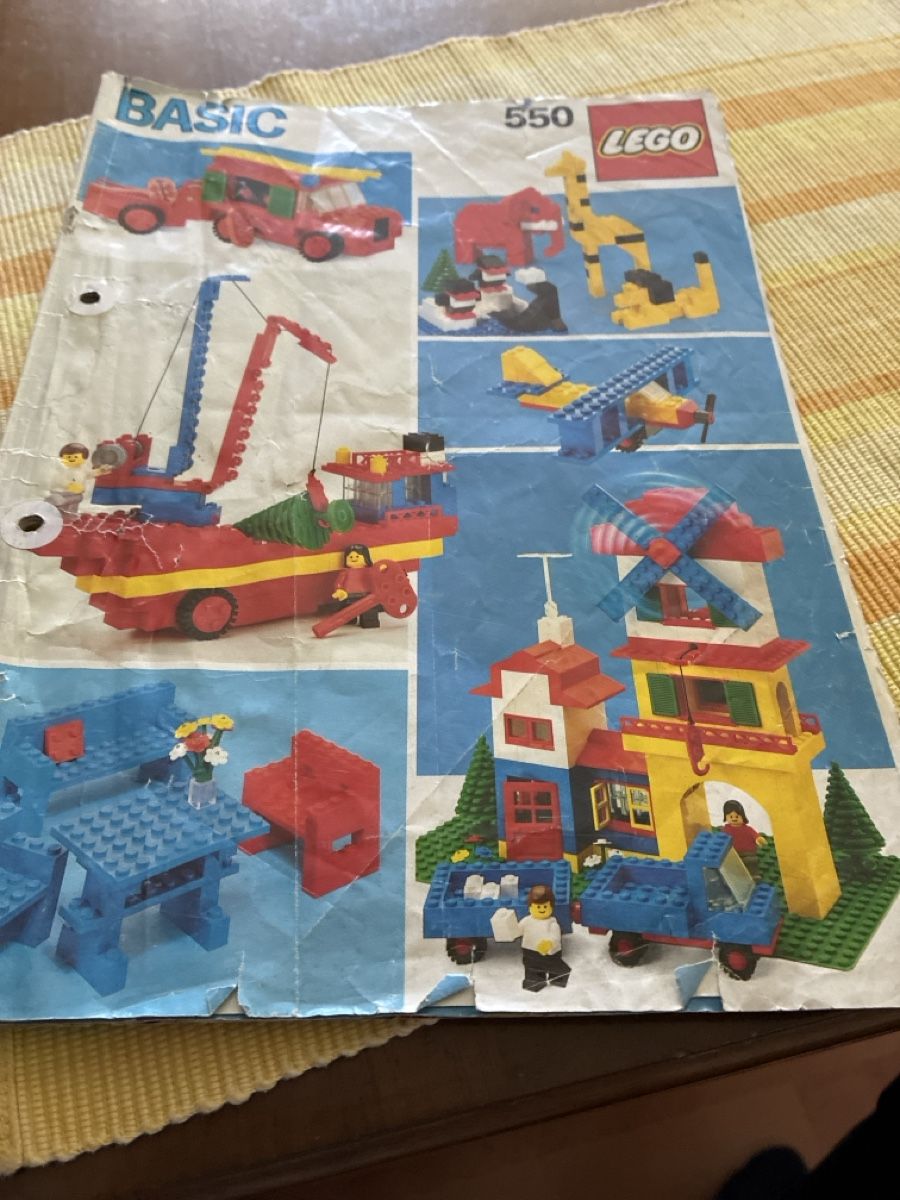 Dokumente: Anleitung Lego Basic 550 Bauplan Heft gebraucht – Gebraucht aus Niederhasli von cla_y2x2