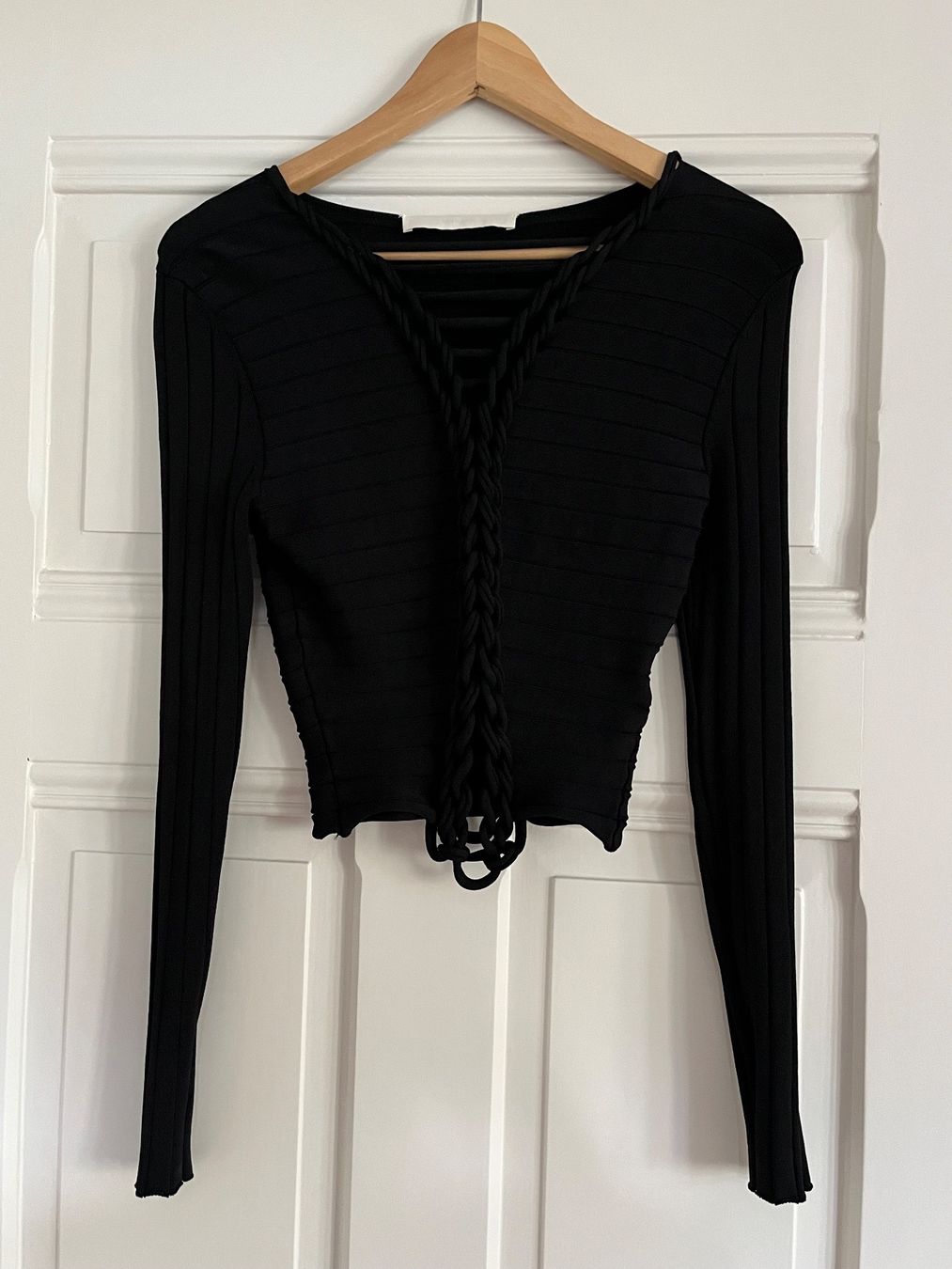 Tops: DION LEE Braid Top Black – D'occasion à Olten par Jasmina91 1