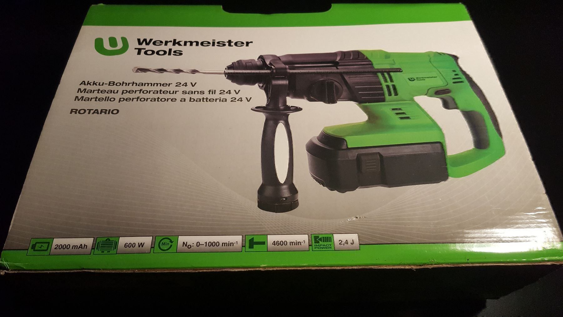 KS Tools Alle Werkzeuge: Akku Bohrhammet 24V – Neu und originalverpackt aus Erstfeld von Gina033 1