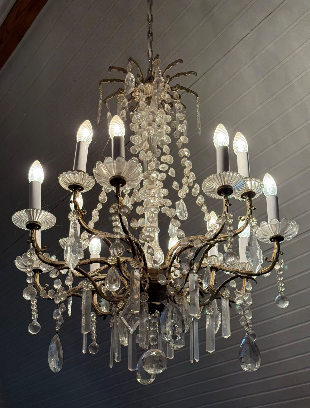 Lampadari & plafoniere: Original Bleikristall-Kronleuchter – Usato da Thürnen venduto da leinibeini 4
