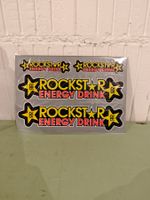 Aufkleber Set Rockstar Energy Drink Stickerbogen