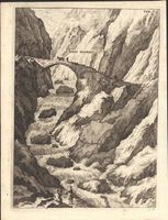 Teufelsbrücke Kupferstich 1723
