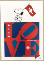 KeC: Snoopy loves Switzerland, signiert 4/20