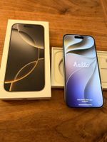 Apple iPhone 16 Pro – 256 GB – Titan Natur – Makellos