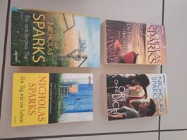 4 Romane von Nicholas Sparks