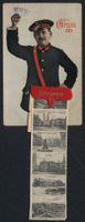 Leporello-AK Bremen, Briefträger mit An