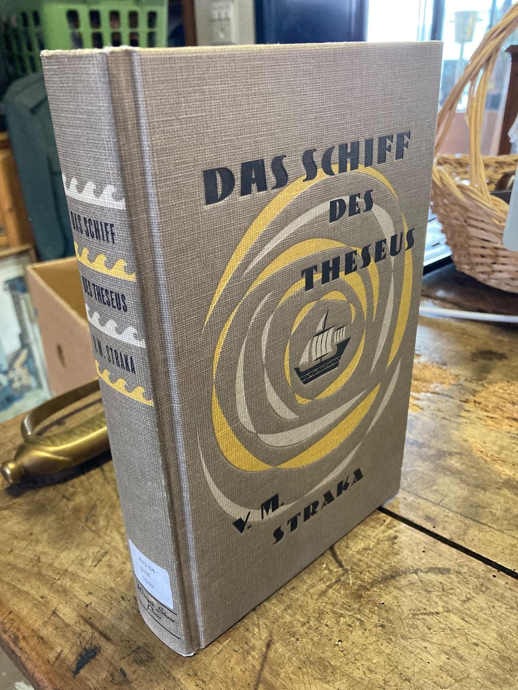 Libri: V. M. STRAKA Das Schiff des Theseus – Usato da Bern venduto da Jwpm66 5
