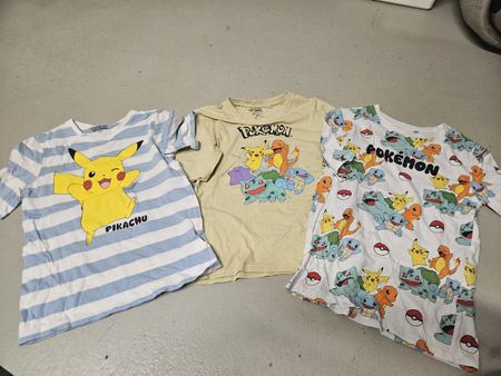 3er Pokemon Tshirt Set Gr. 140 