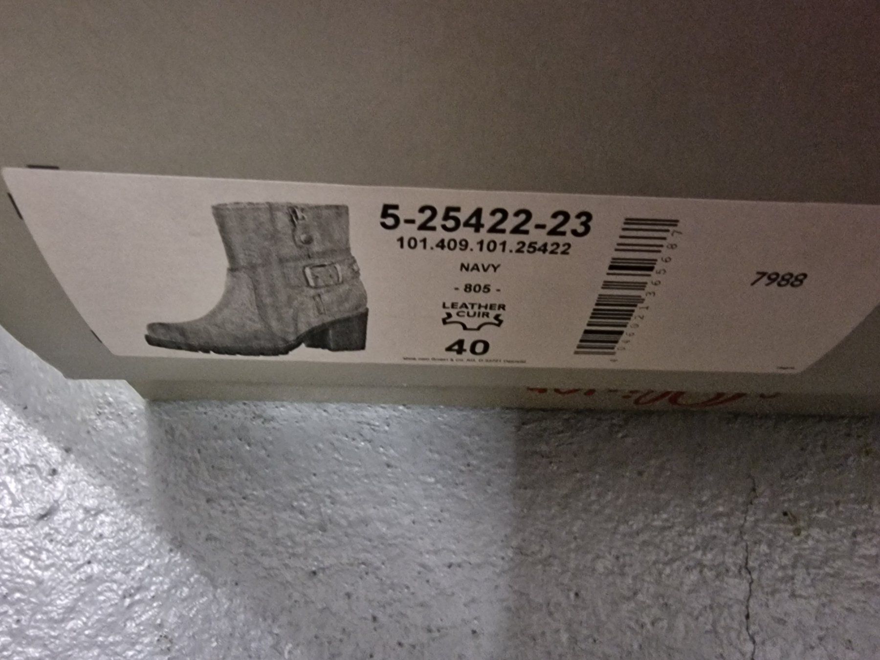 S.Oliver Damenschuhe: S.Oliver Leder Stiefelette Gr.40 neu – Neu und originalverpackt aus Solothurn von Legolas15 1