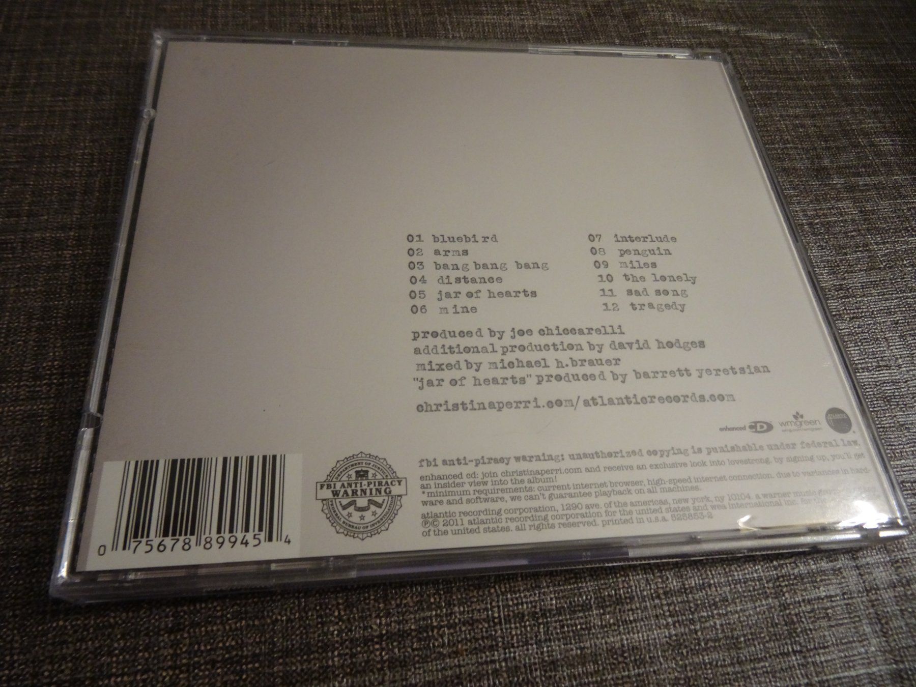 CD: Christina Perri - lovestrong. CD - – Usato da Olten venduto da Disc-Ausverkauf 1