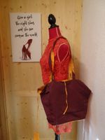 BREE Einkaufstasche faltbar lila-orange - 426276