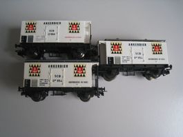 Ruco, 3 verschiedene  Versionen SCB Ankerbierwagen