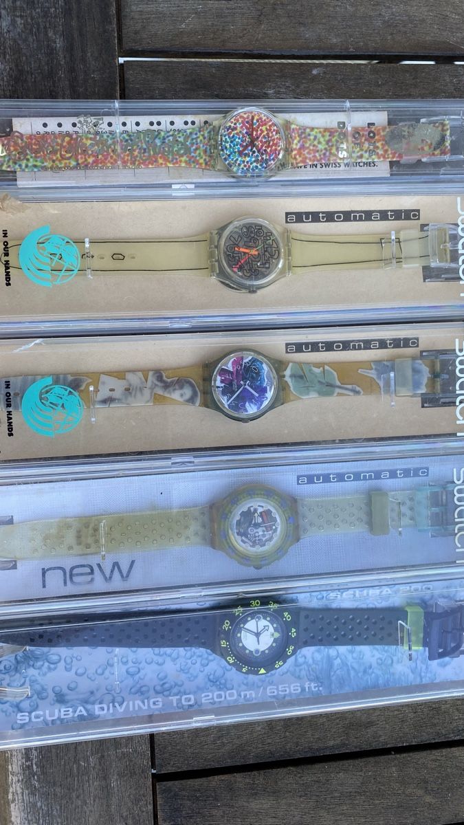 Swatch Uhren: Swatch Uhren – Neu und originalverpackt aus Möhlin von Andidimeier