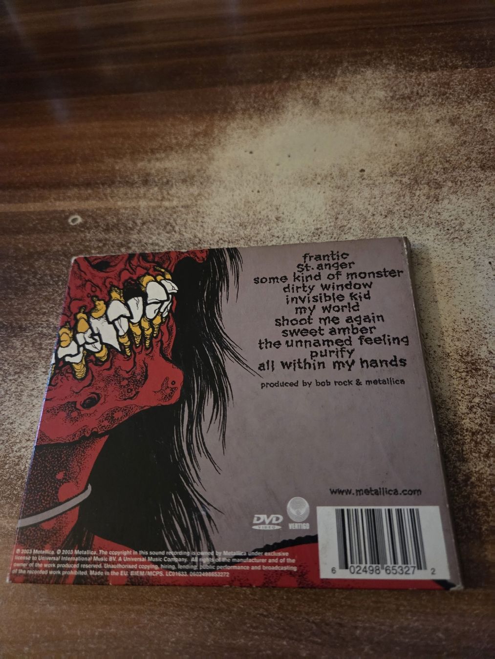 CD: Metallica -  St. Anger – Usato da Wattenwil venduto da Mage66 1