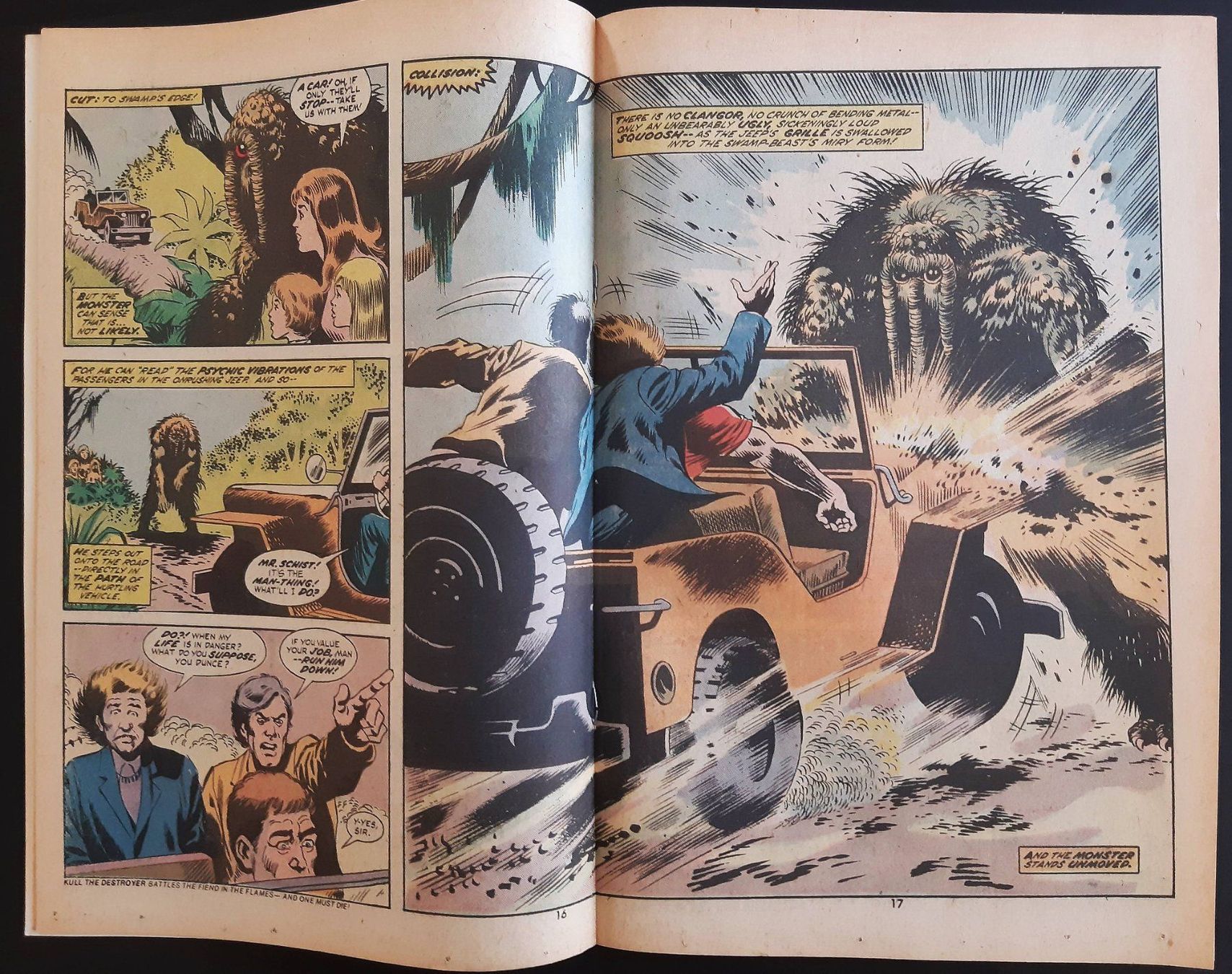 Fumetti: MAN-THING #4 ORIGIN FOOLKILLER MARVEL VALUE STAMP 1974 – Usato da Lugano venduto da YouWantUS 3