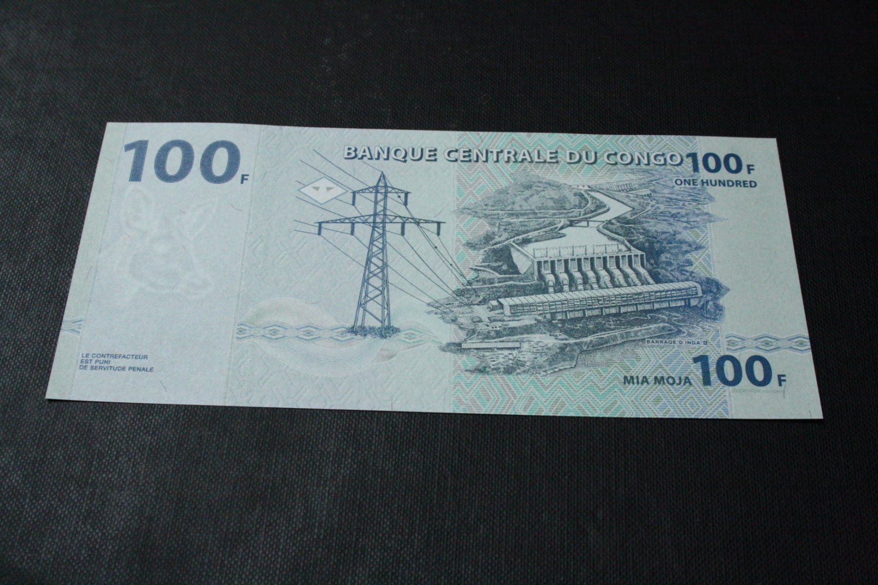 Banconote: UNC Congo 100 Francs  2022 – Nuovo (secondo la descrizione) da Cormondrèche venduto da Hermes.monnaies 1