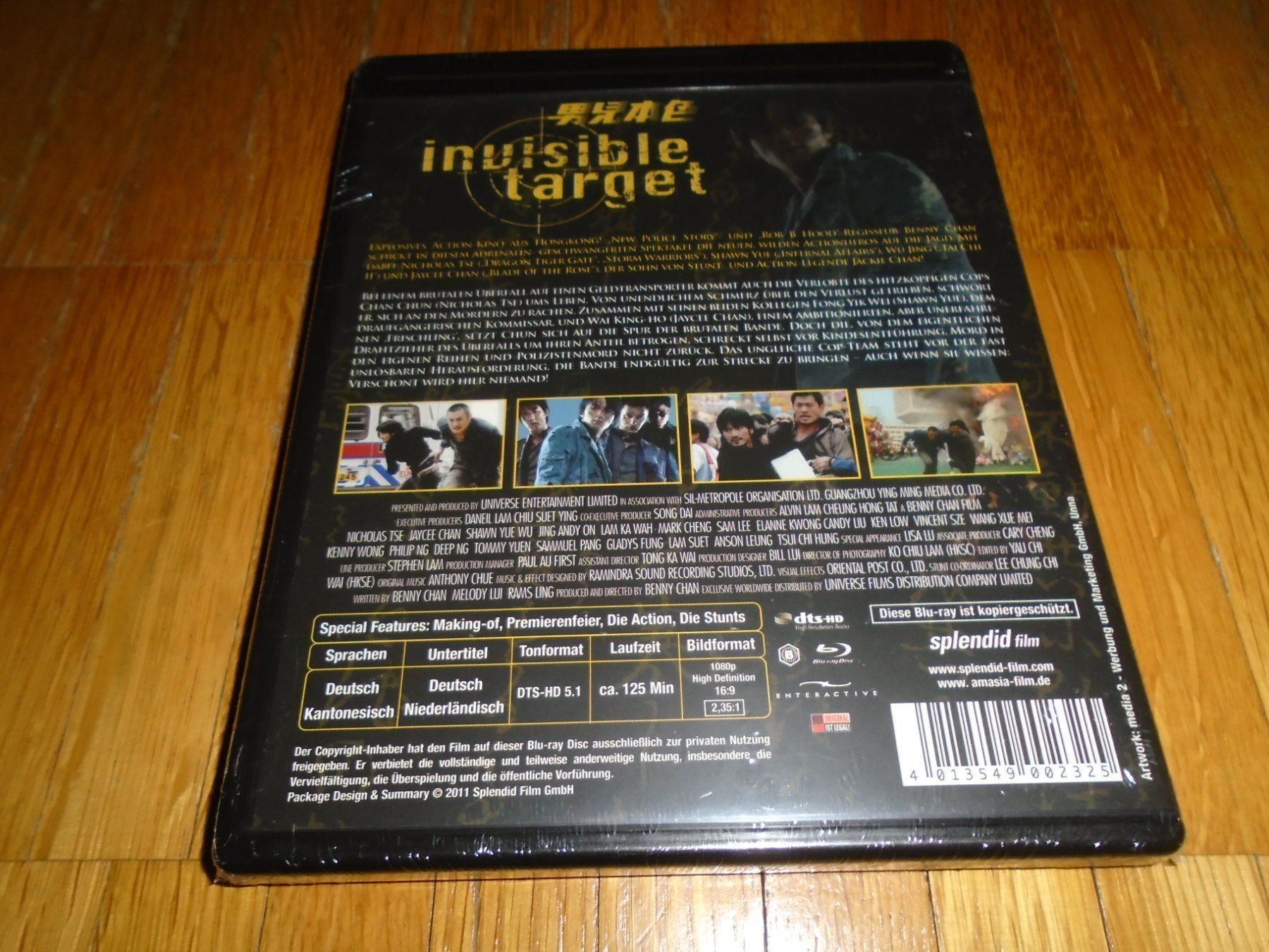 Tous les DVDs: Invisible Target - BLU-RAY - UNCUT – Neuf avec emballage d'origine à Basel par havsok 1