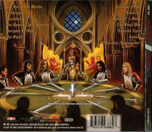 CD: Grace Digger: Excalibur CD – Nuovo e nell'imballaggio originale da Steinhausen venduto da Vilivinili 1