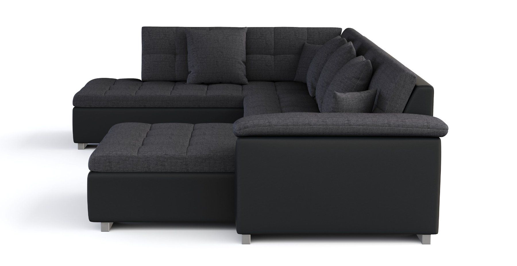 Sofas: Ecksofa ARIA rechts anthrazit/schwarz - Gratis Versand – Neuf avec emballage d'origine à Kleinwangen par Maluwa_GmbH 6