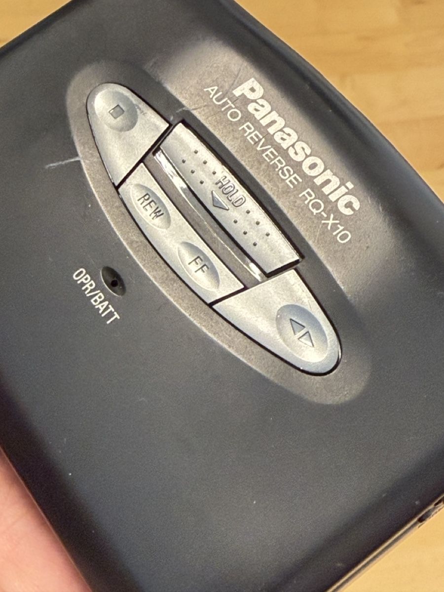 Panasonic Lettore multimediale portatile: Panasonic Walkman Auto Reverse RQ-X10 – Difettoso da Gossau SG venduto da Heinzone74 1