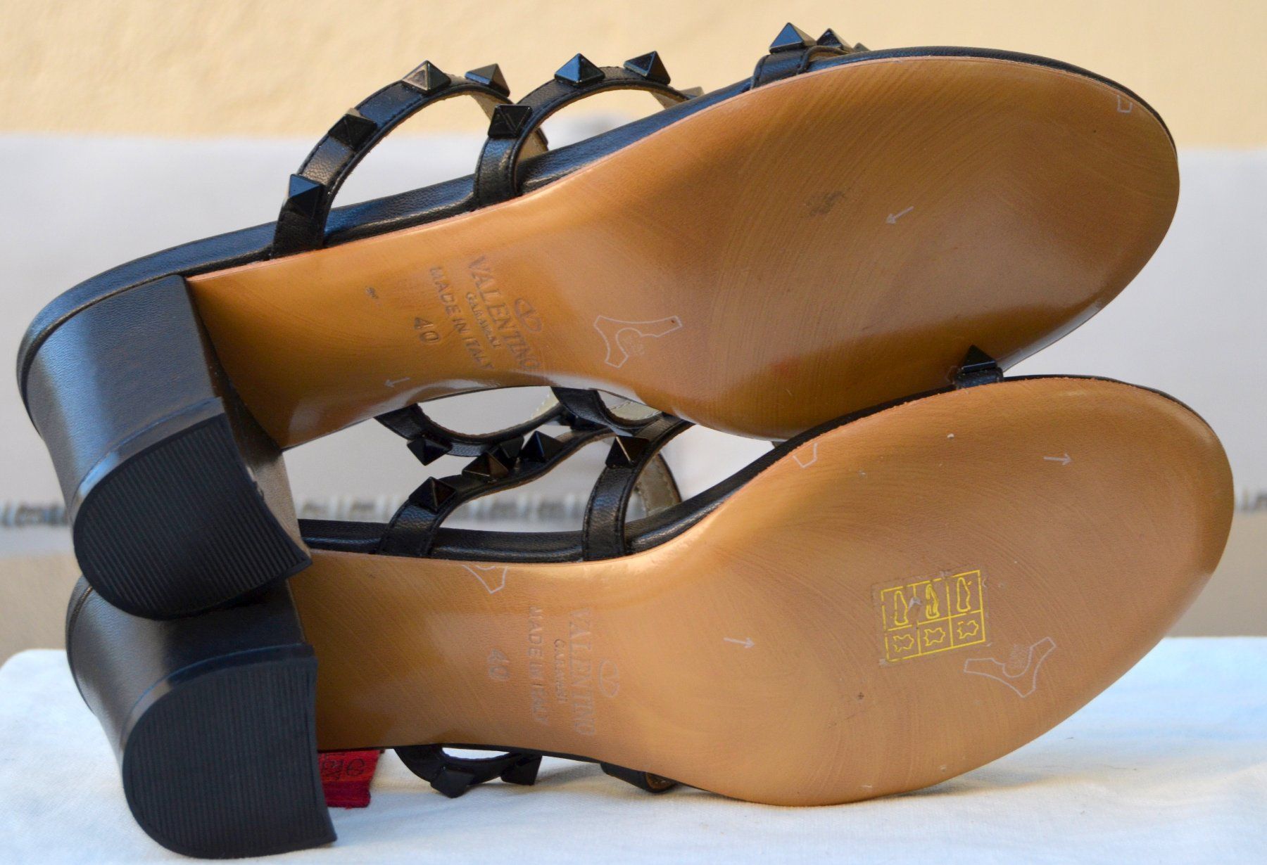 Valentino Scarpe da donna: Valentino Rockstud  Sandalen / Sandales .40 – Nuovo (secondo la descrizione) da Collonges venduto da Auganien 8