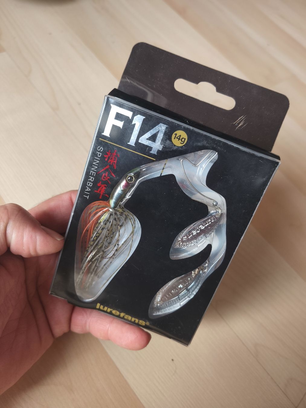 Esche: Lurefans F14 Spinnerbait – Nuovo e nell'imballaggio originale da Sarnen venduto da sebalant