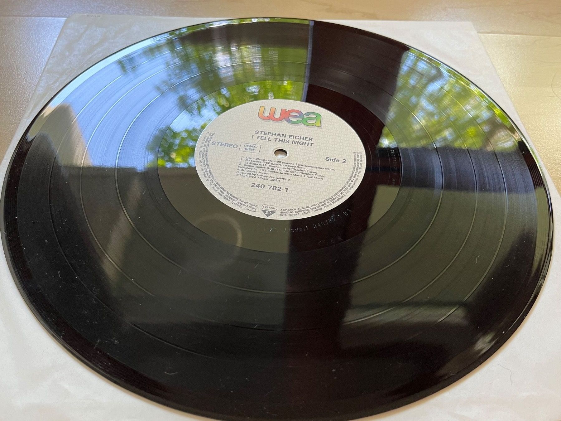 Dischi in vinile: Stephan Eicher - I Tell This Night (LP) – Usato da Zürich venduto da Gurkis 3