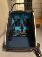 Thule Chariot Cross Kinderanhänger 2-Sitzer guter Zustand