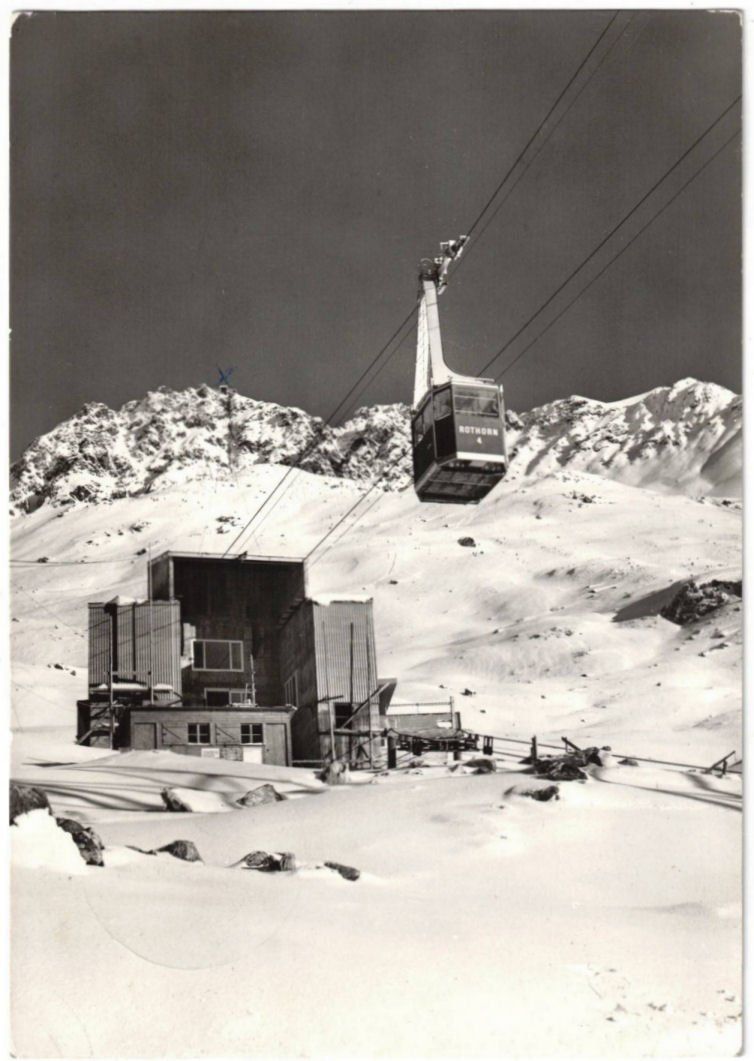 Cartoline postali: Lenzerheide - Luftseilbahn Rothorn – Usato da Binningen venduto da Mountainrider