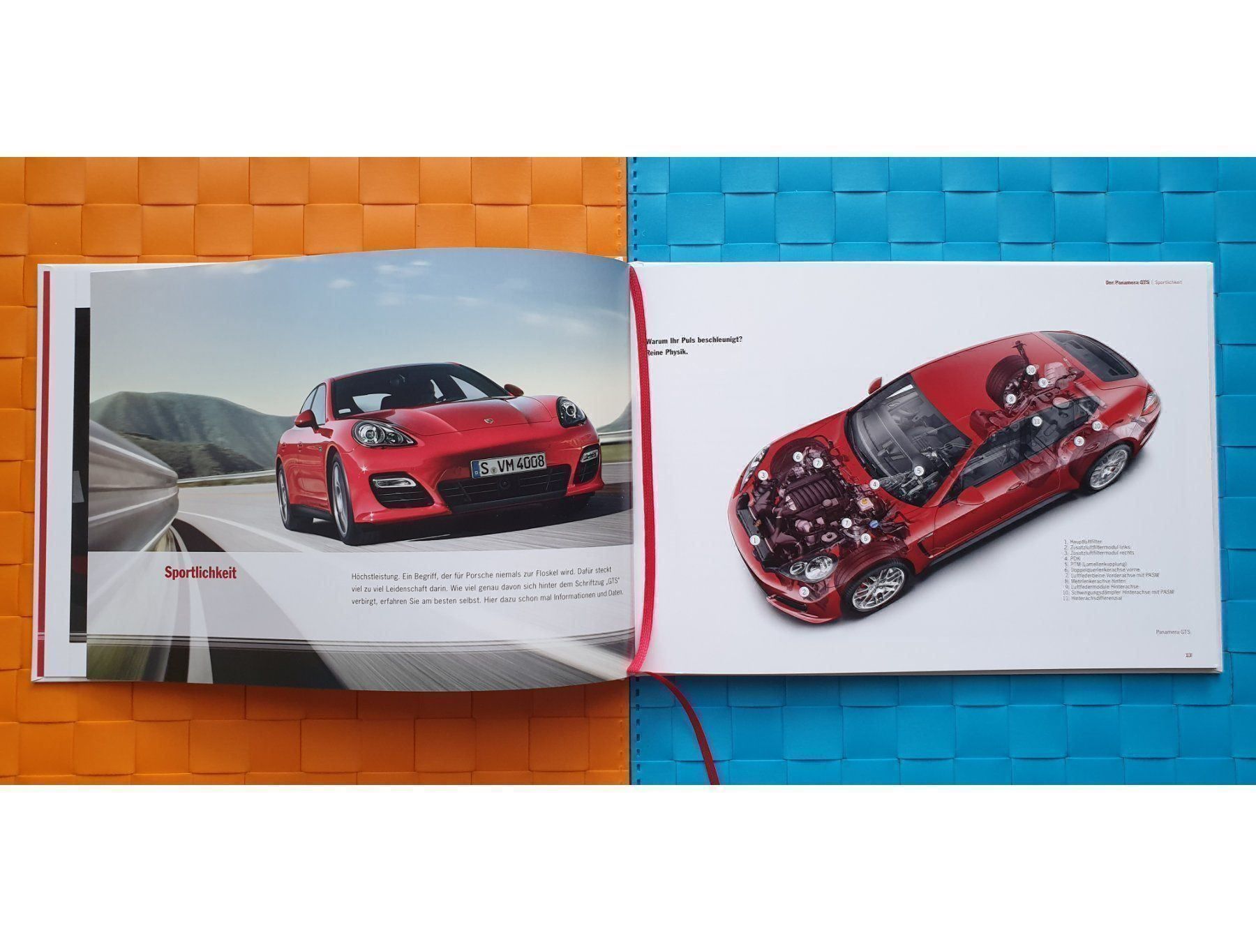 Zeitschriften & Magazine: PORSCHE PANAMERA GTS - Prospekt / Katalog / Buch – Neu (gemäss Beschreibung) aus Viganello von CARLiteratur 3