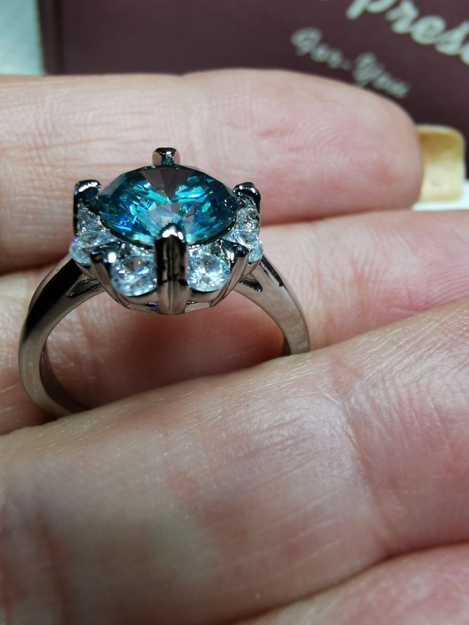 Anelli: Bague avec zircons – Nuovo e nell'imballaggio originale da Reconvilier venduto da Tsma67 4