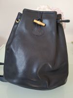 Sac à dos Longchamp en cuir noir
