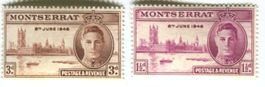 Briefmarken "Siegesparade der Alliierten". Montserrat