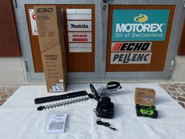 Neue EGO Power Akku-Heckenscher, Akku, Ladegerät, Garantie