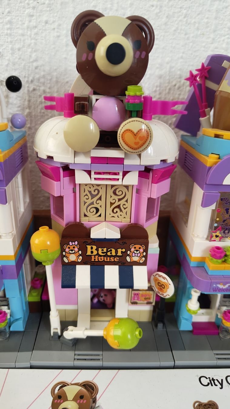 Baukästen: Keeppley City Corner Teddy Theme Store C0109 building block – Gebraucht aus Glattbrugg von har_jgc7