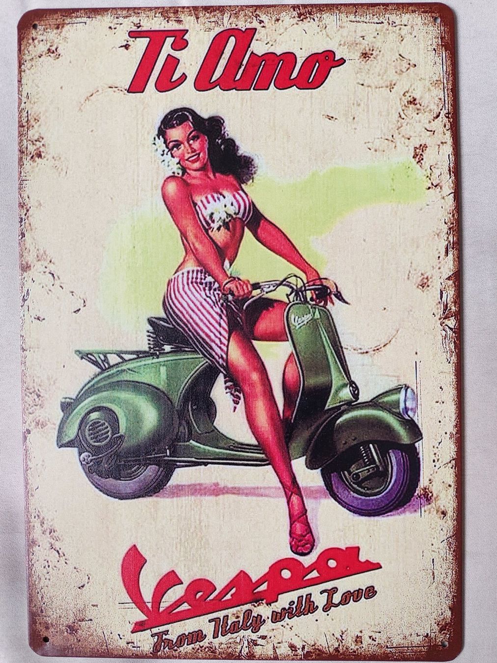 Vespa Insegne: Vespa Blechtafel – Nuovo (secondo la descrizione) da Zürich venduto da makimakimak