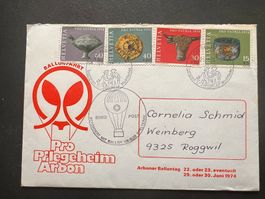 Ballonbrief 1974 Arbon   (P1000)