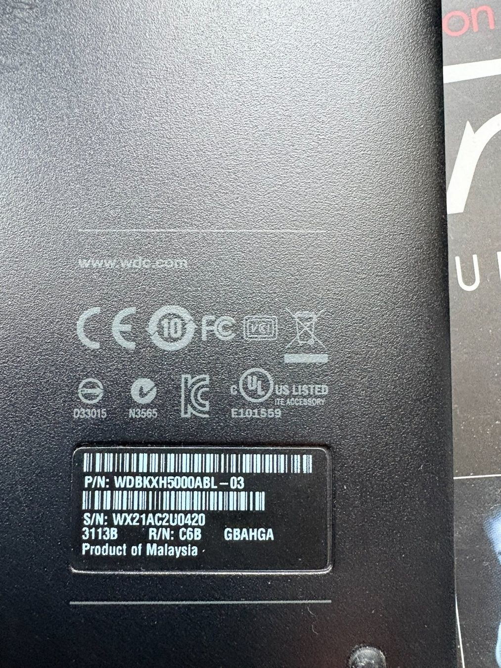 Western Digital Harddisks: WD Externe Festplatte - 500 Go - pour MAC – Gebraucht aus Chatel-St-Denis von Yopcath 1