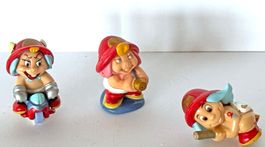 3 Feuerwehr-Figuren 90er Jahre